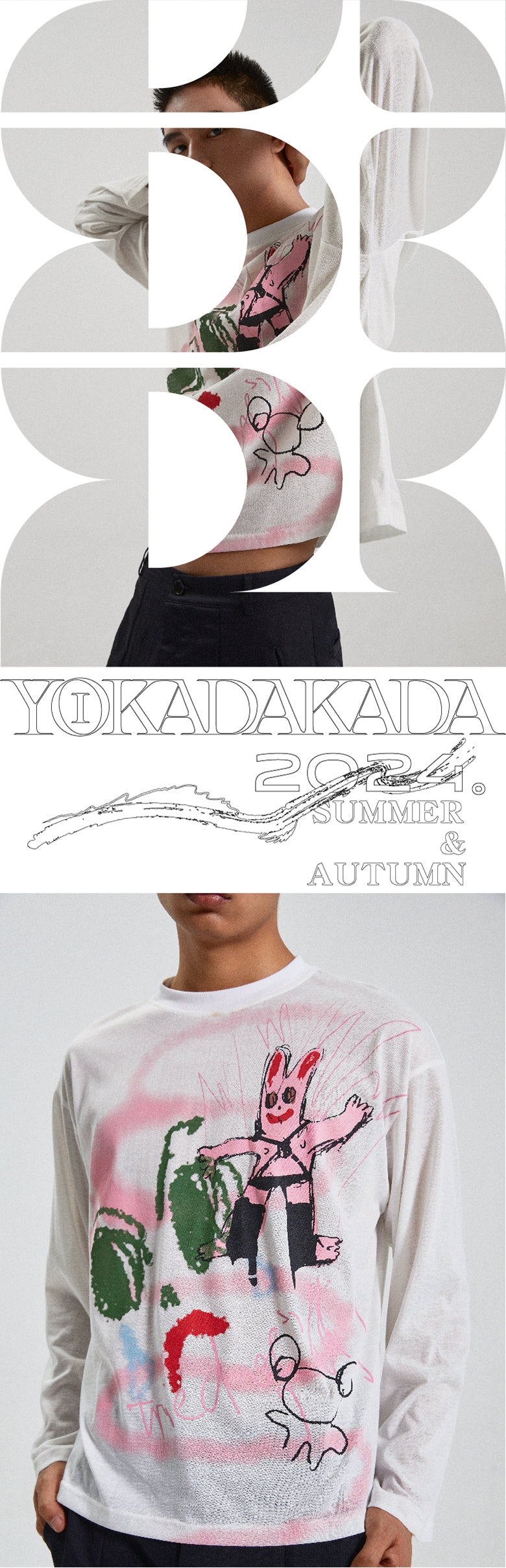 Graffiti SM Bear Long Sleeve T-shirt