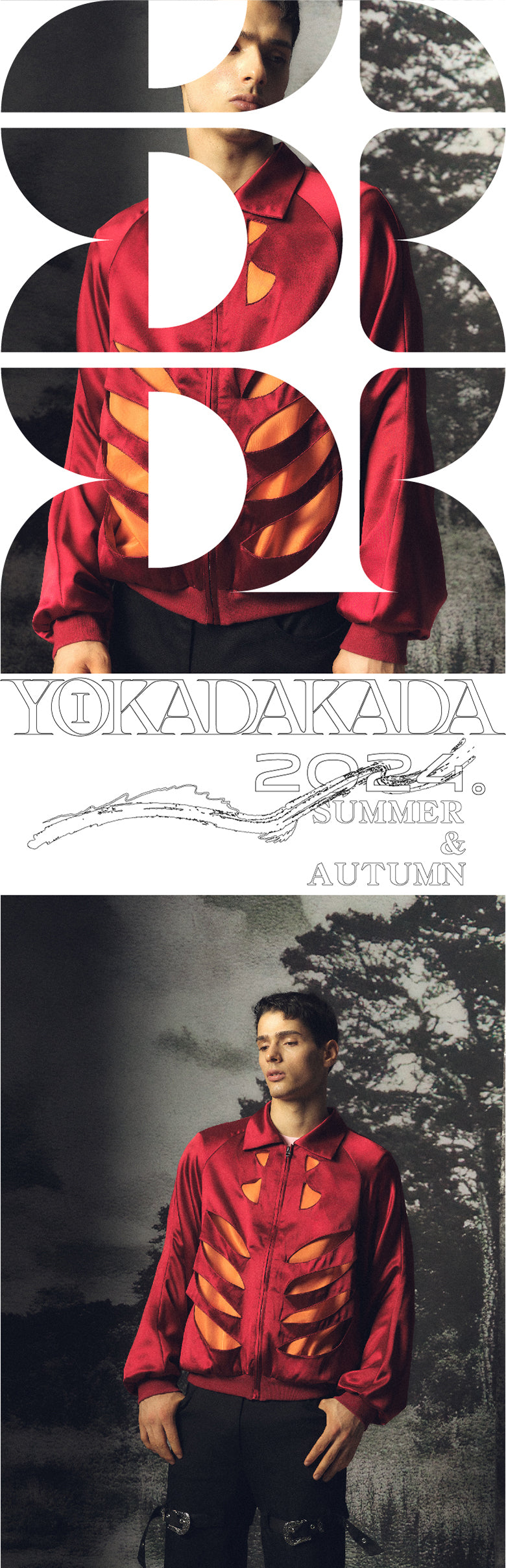 Skeleton hollowed out air force jacket