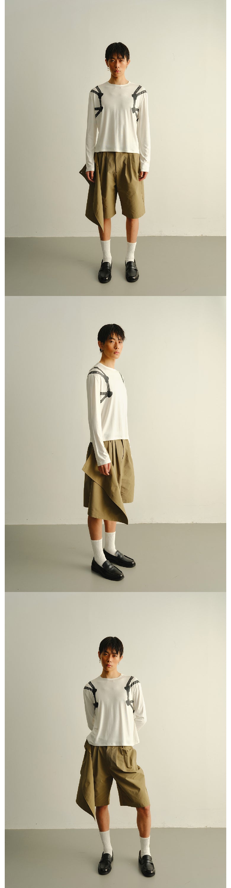 Silhouette skirt pants shorts