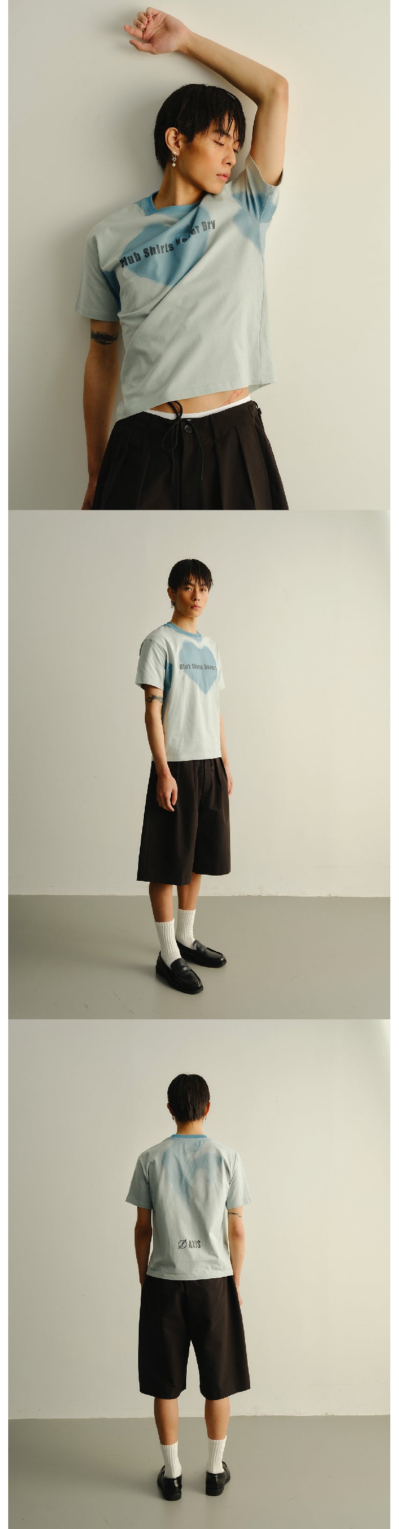 Axis Co branded Sweat Stained T-shirt