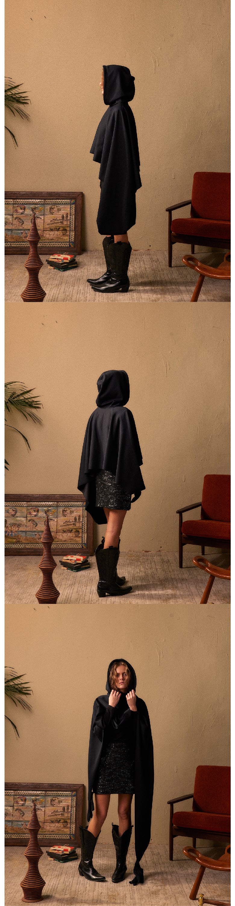 Gloves scarves cloaks