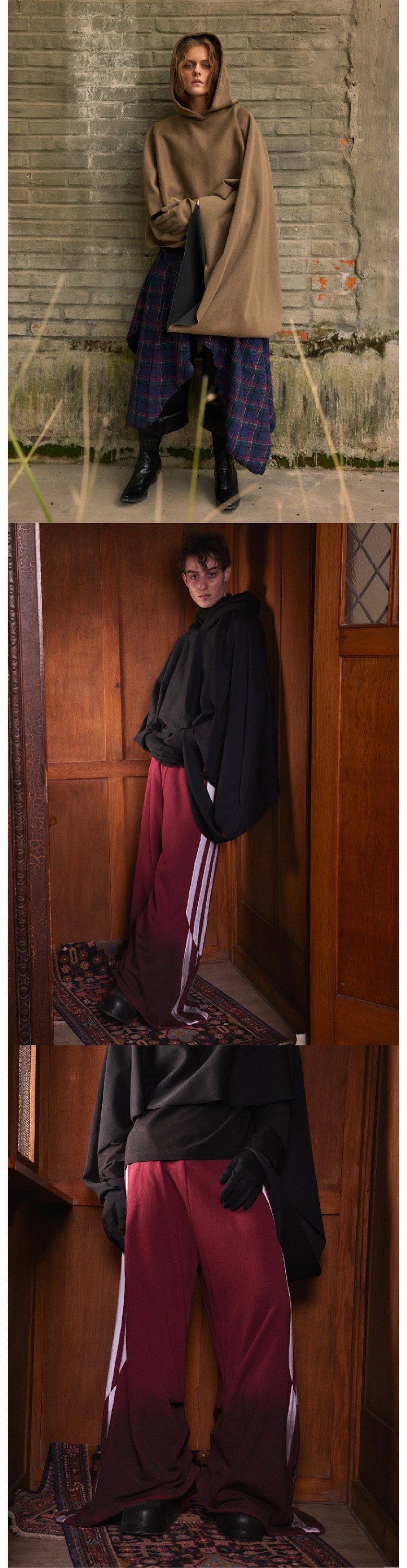 Gloves scarves cloaks