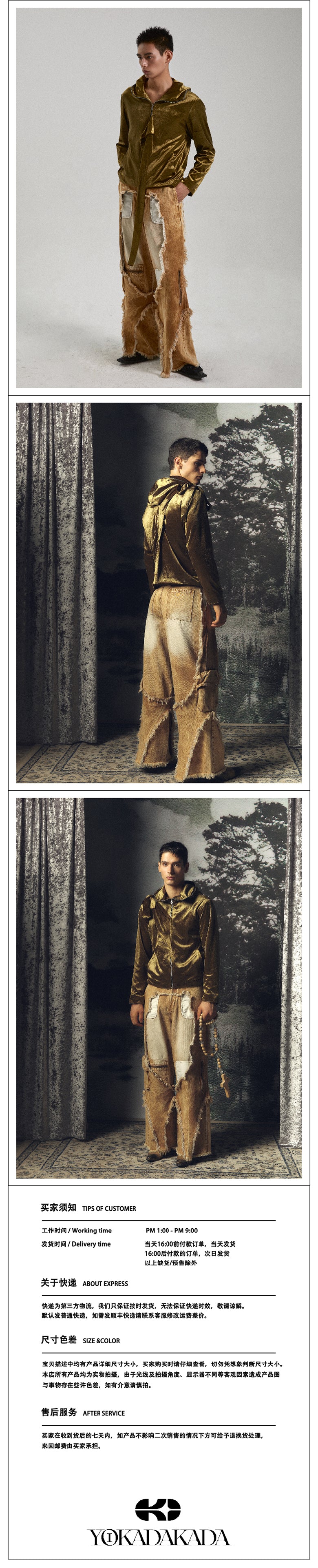 Golden strap angel hoodie