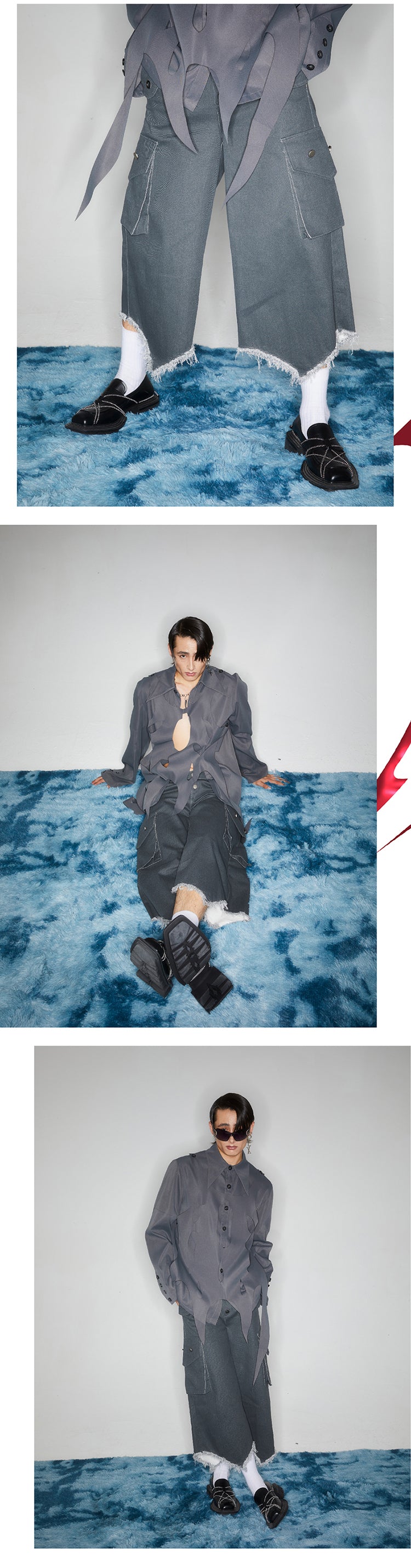 Alien Burnt Grey Shirt