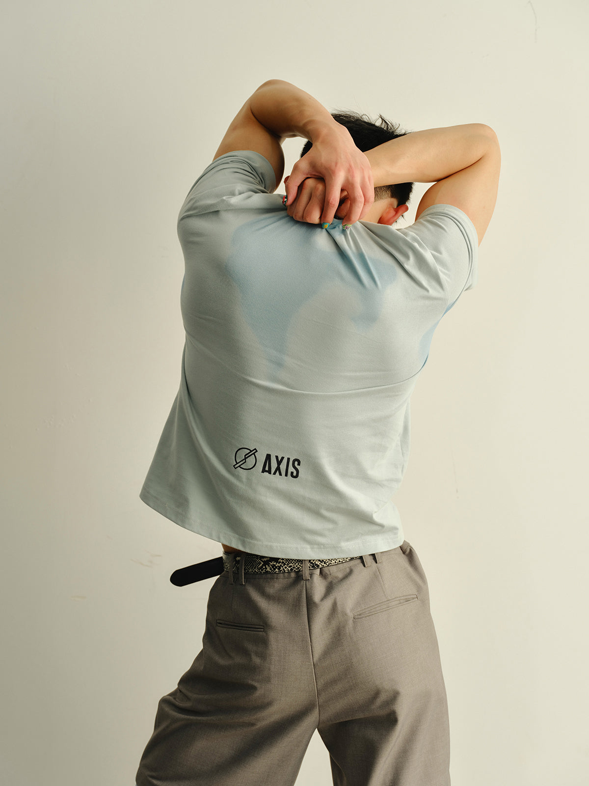 Axis Co branded Sweat Stained T-shirt