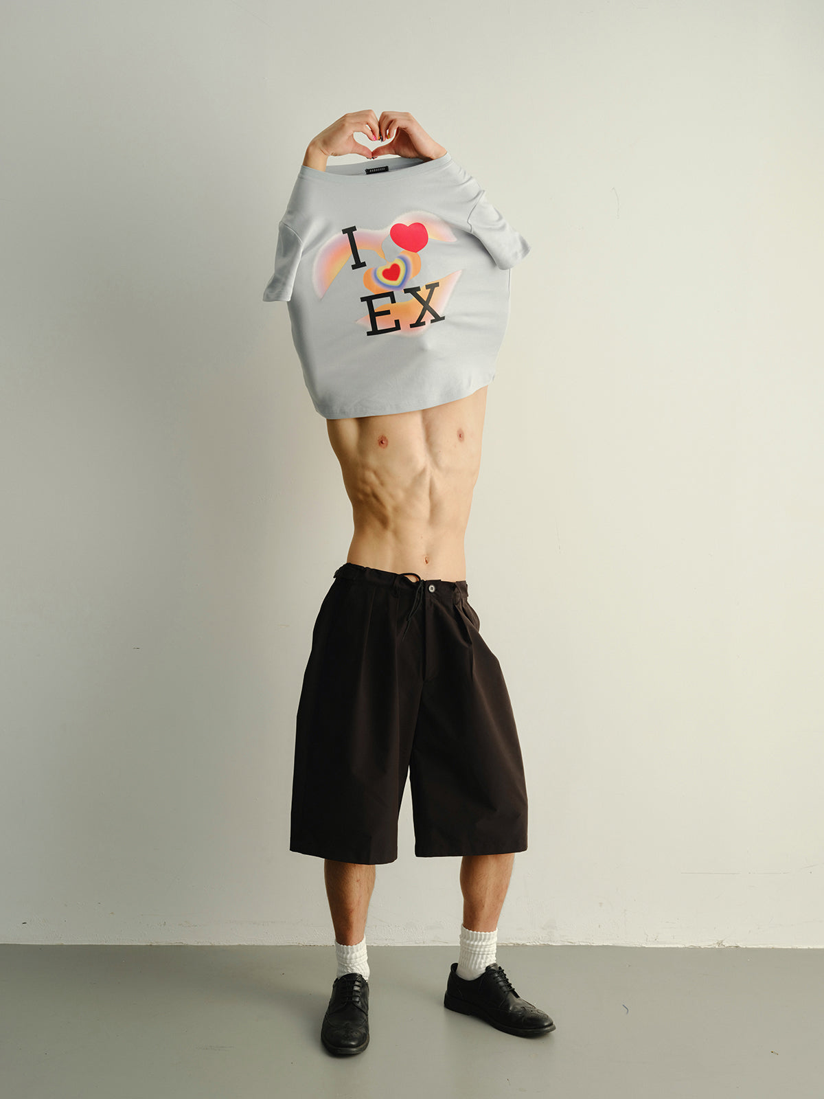 I love my ex's light blue T-shirt