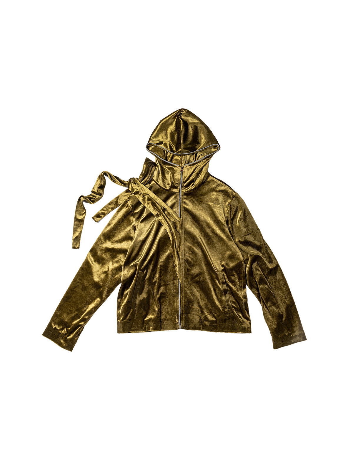 Golden strap angel hoodie