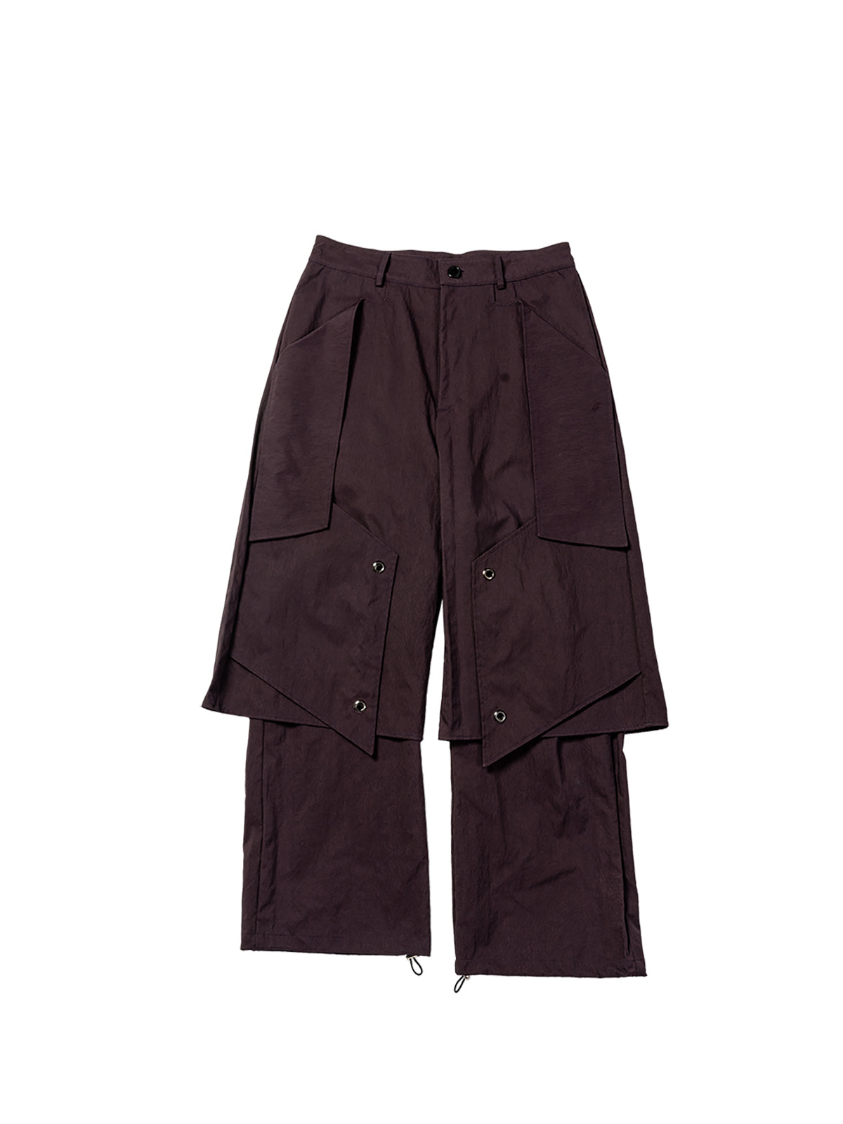 Deep purple functional alien eye pants