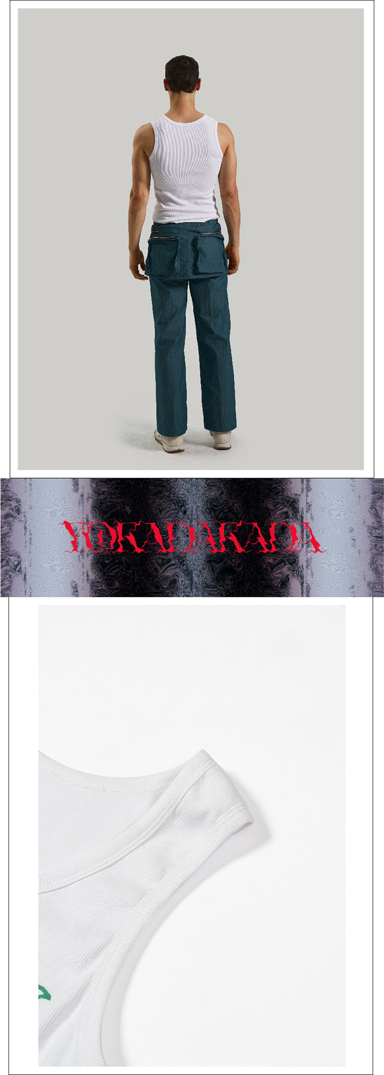 Cherry Graffiti Short Stroke Tank Top