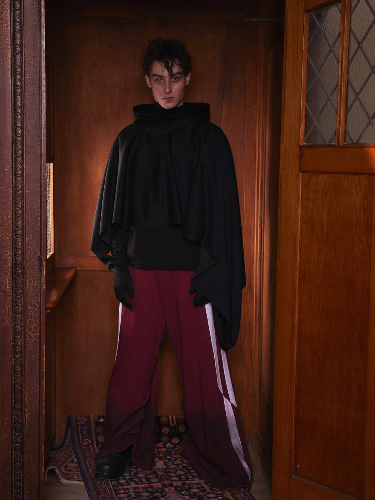 Gloves scarves cloaks