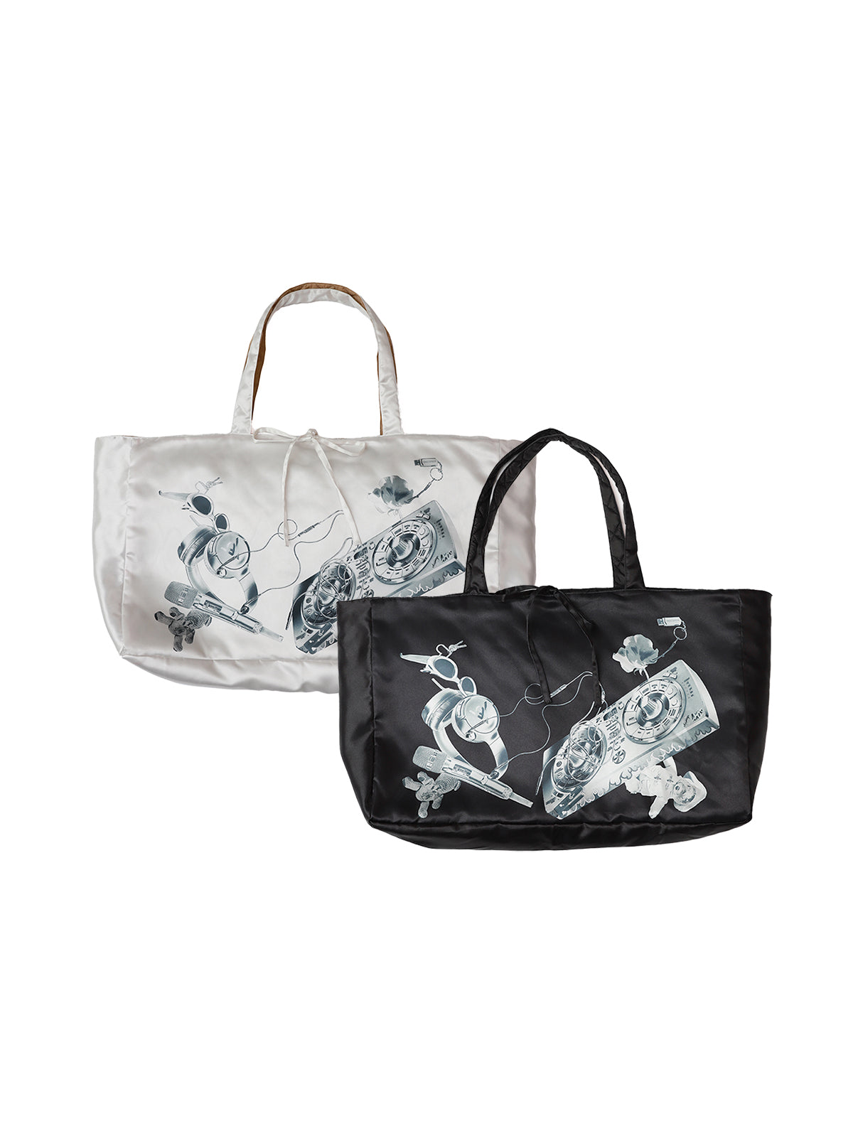 Axis black and white  bag