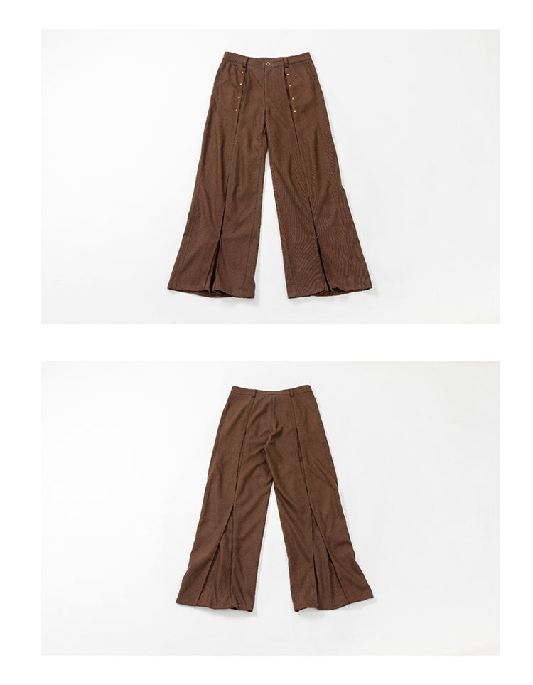 Workwear flared pants
