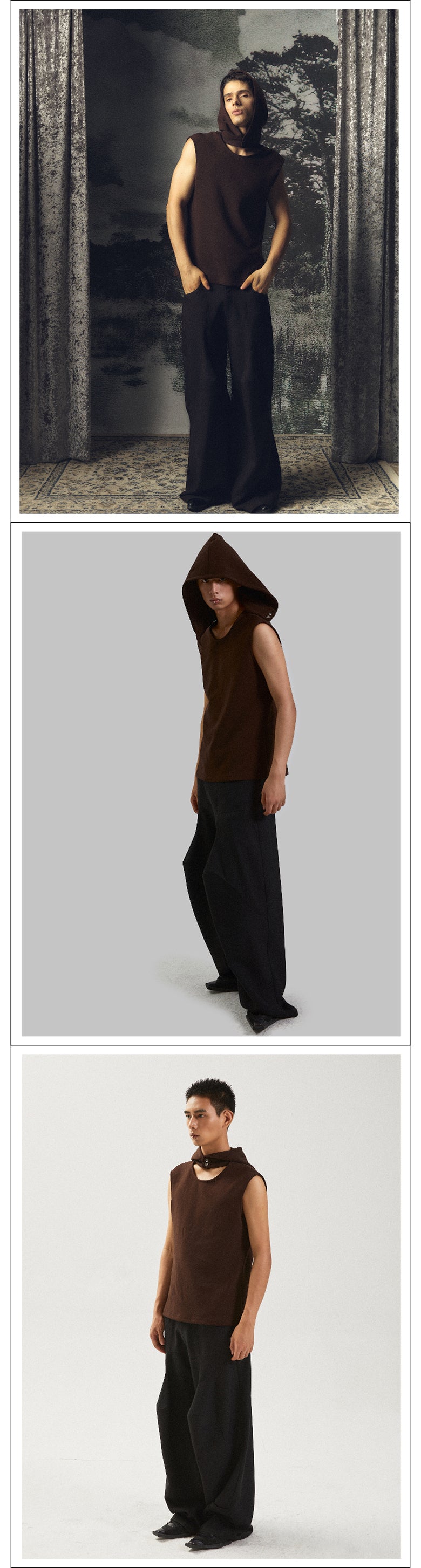 Hat Sleeveless T-shirt