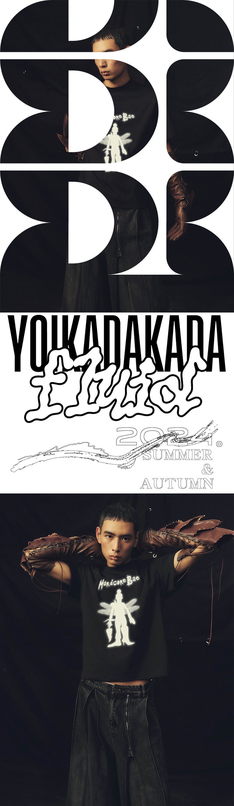 Asymmetric Elf Black T-shirt