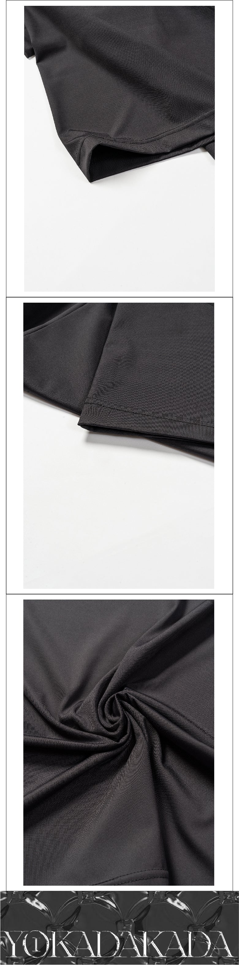 Boxing style pleated hoodie T-shirt