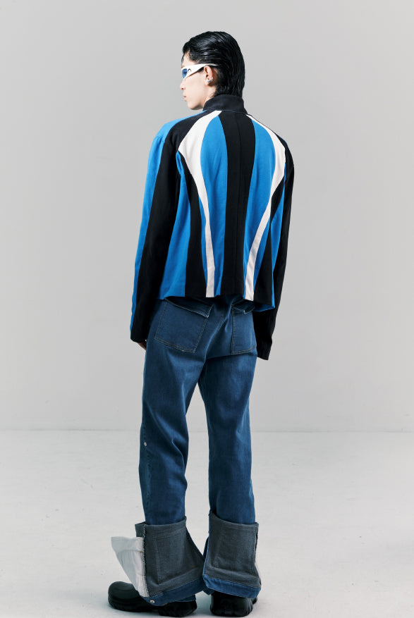 Vintage patchwork sportswear