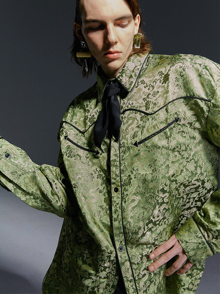 Chinese style vintage shirt