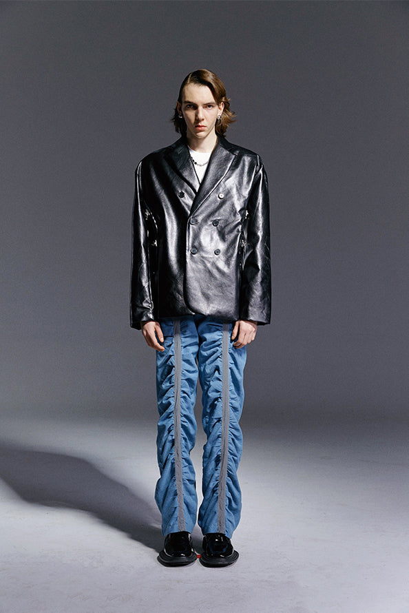 Hollow out silhouette coat