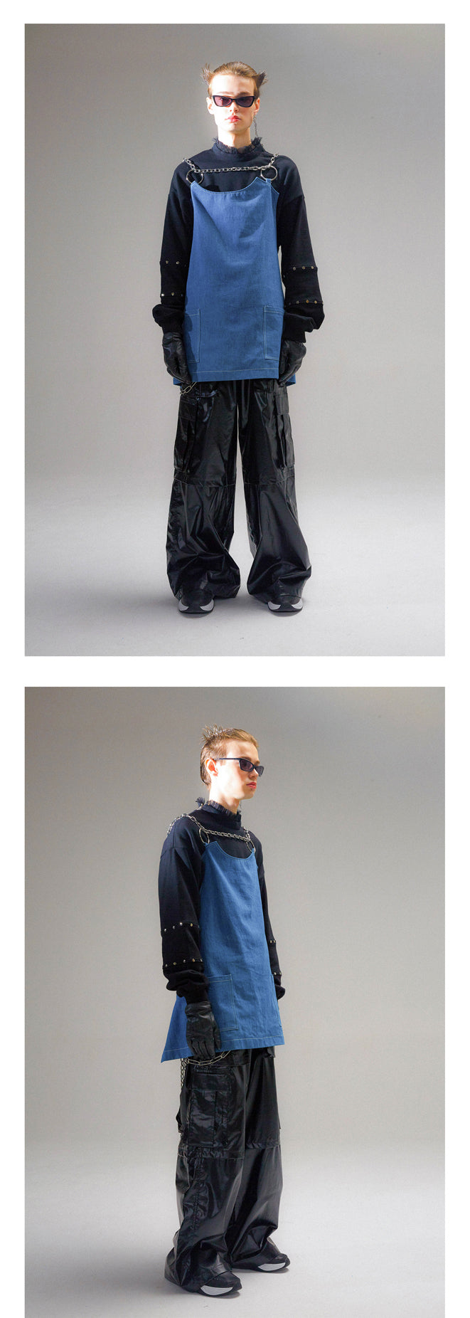 Silhouette wide leg pants