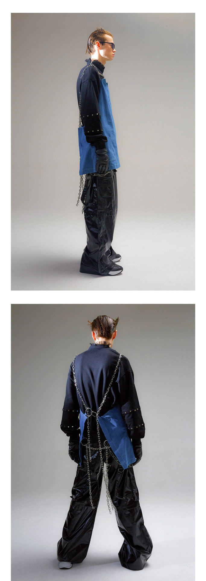 Silhouette wide leg pants