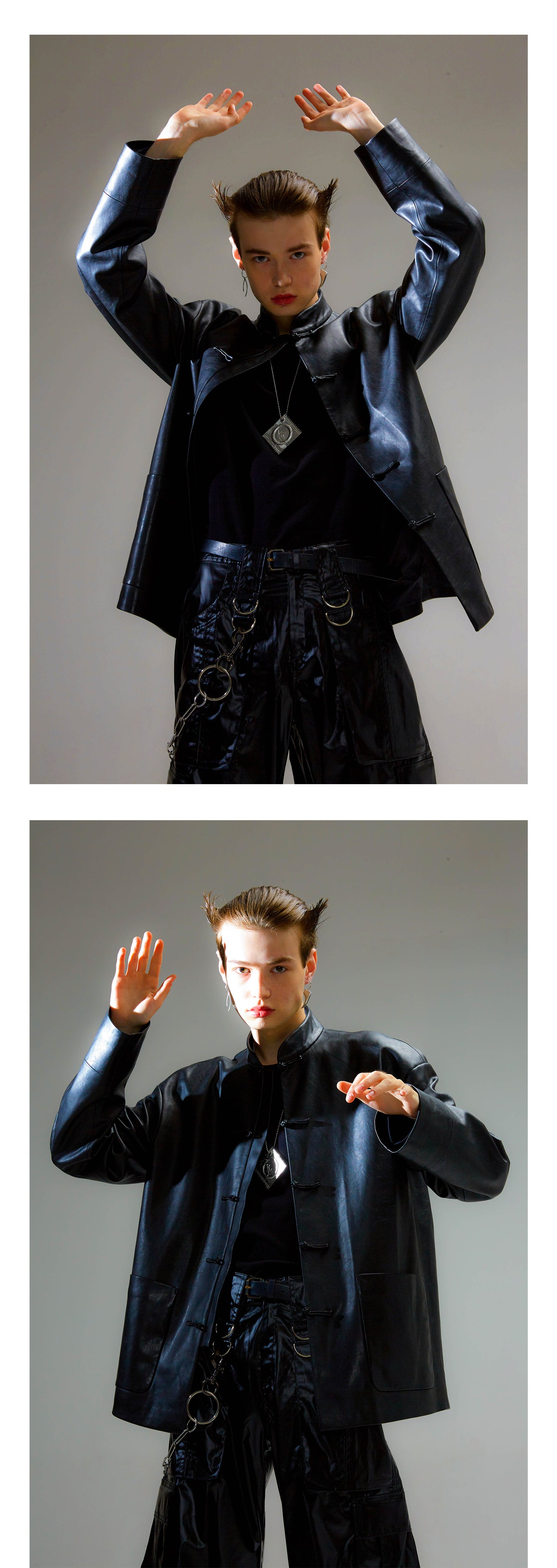 Silhouette wide leg pants