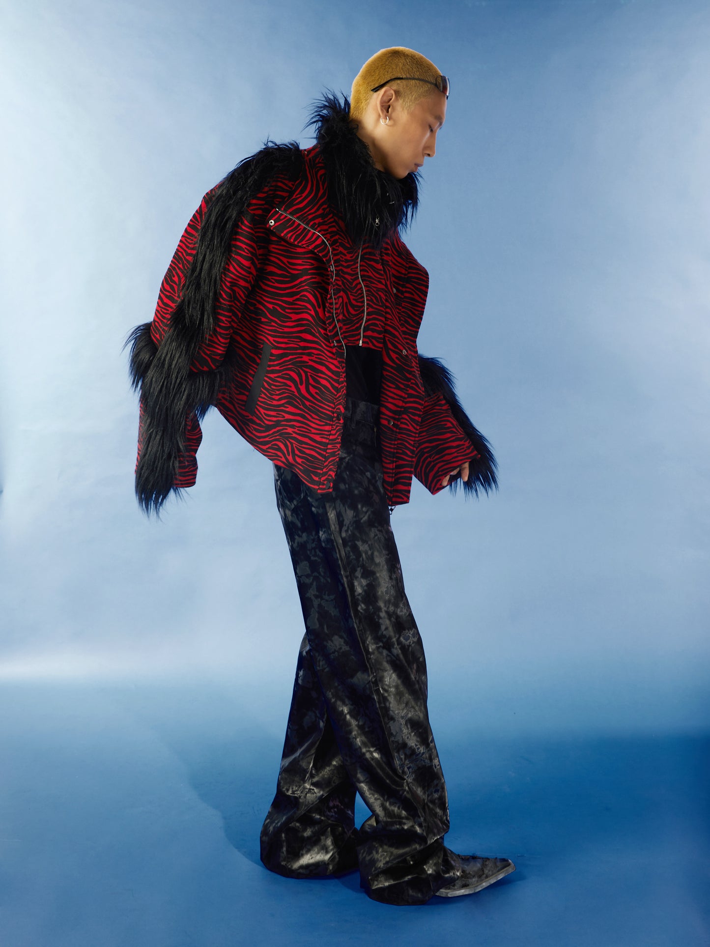 Silhouette cotton coat