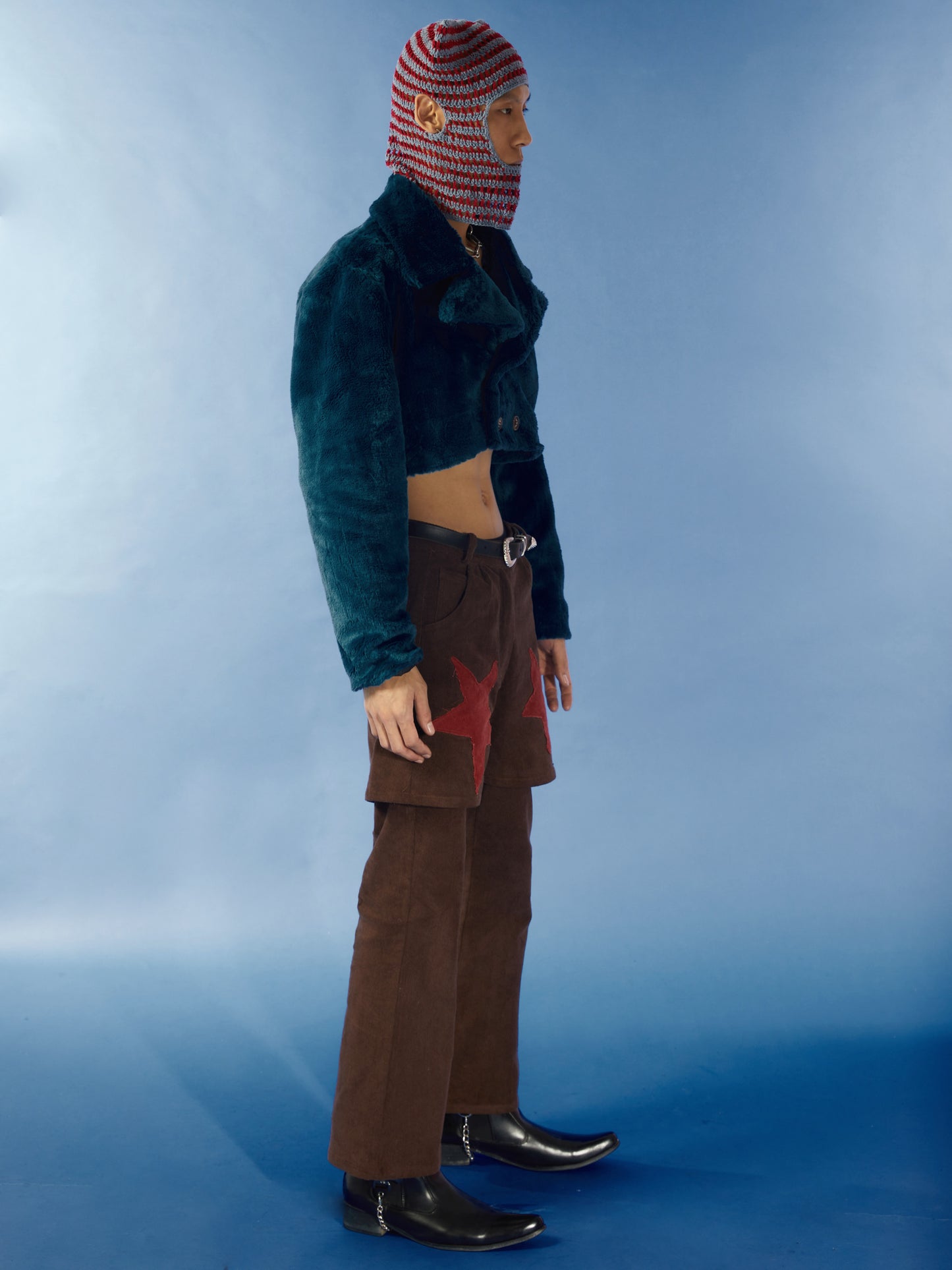 Wool double breasted coat