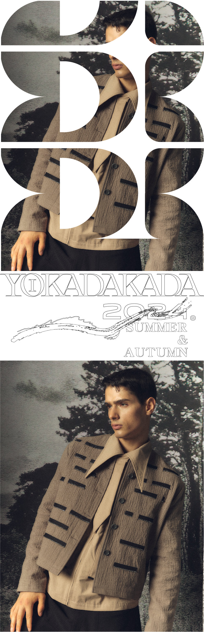 Zipper decoration retro round neck jacket