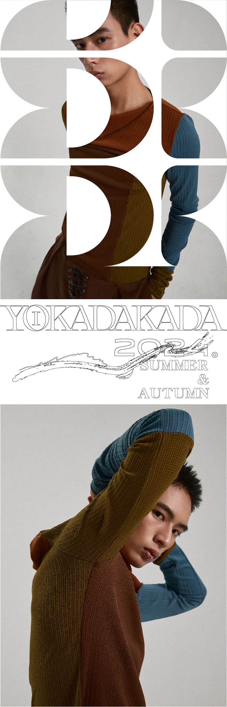 Splicing retro triangle neck tight top