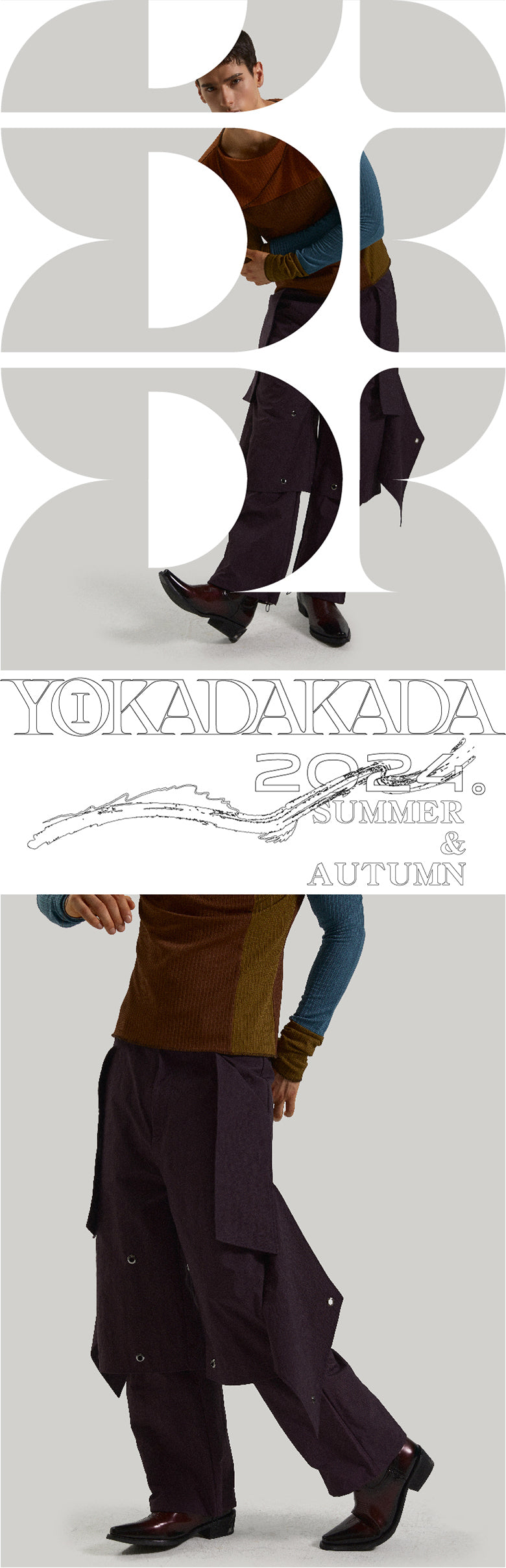 Deep purple functional alien eye pants