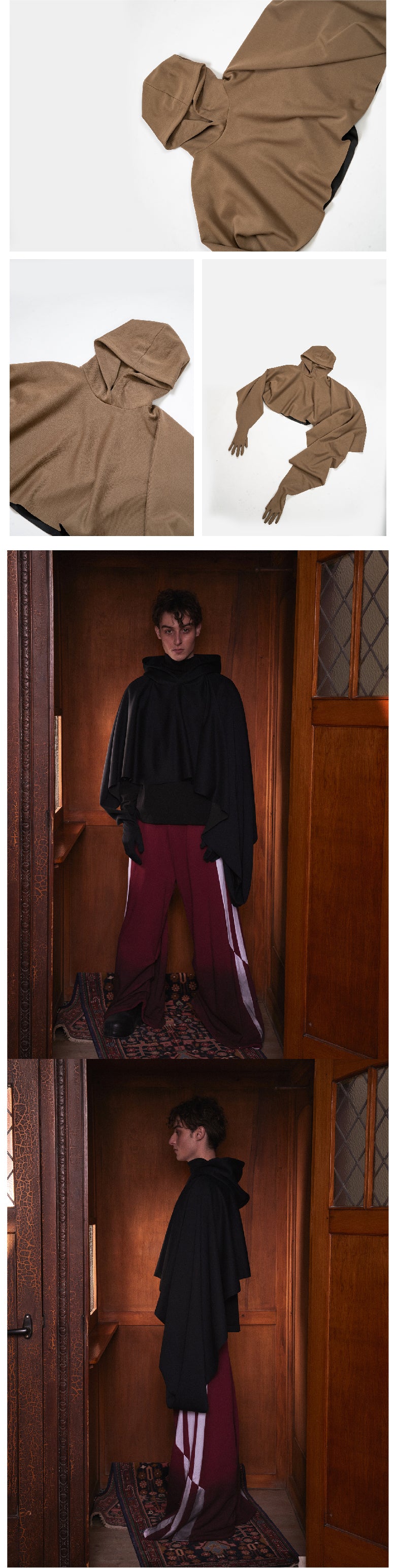 Gloves scarves  cloaks