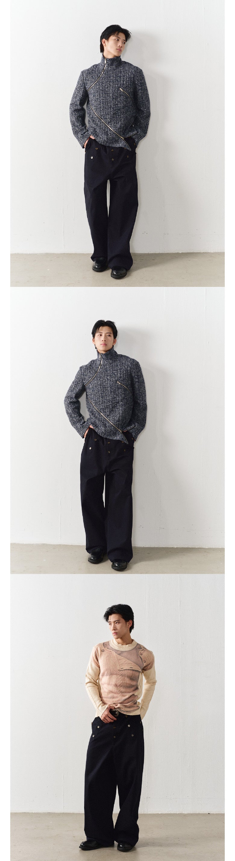 Double-layer cargo pants