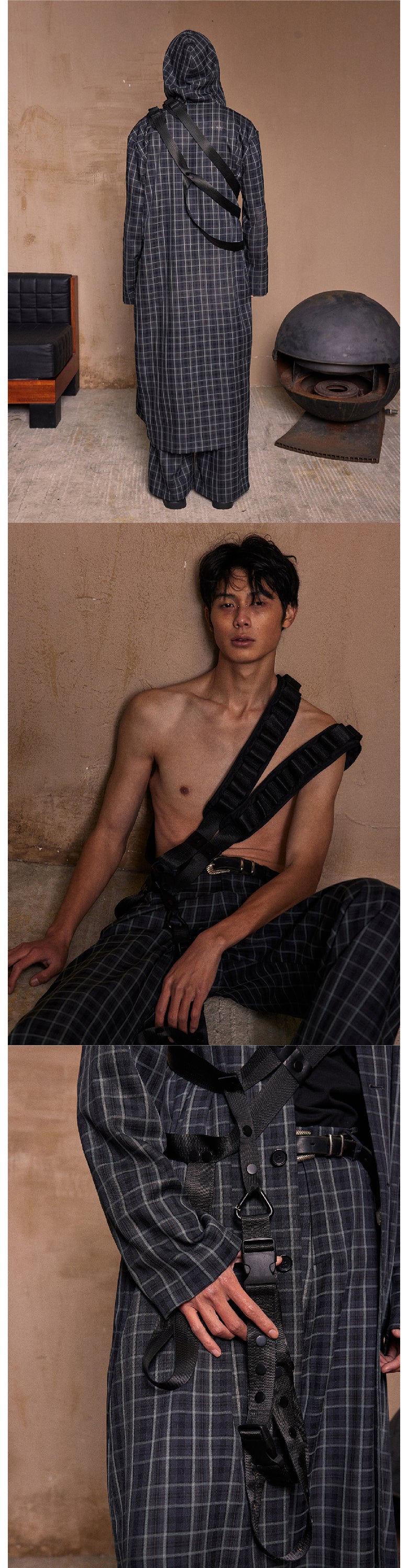 Multi use straps with buckle waistband