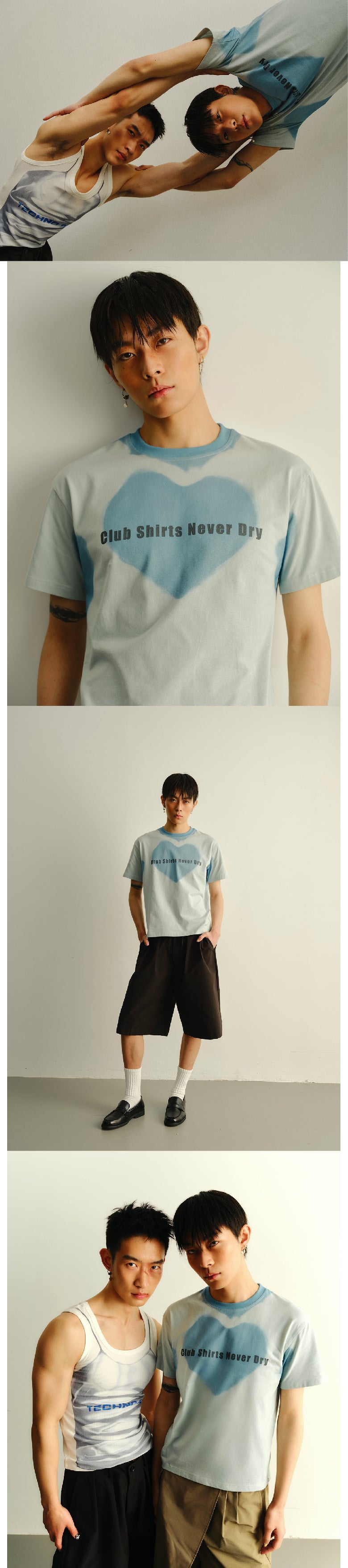 Axis Co branded Sweat Stained T-shirt