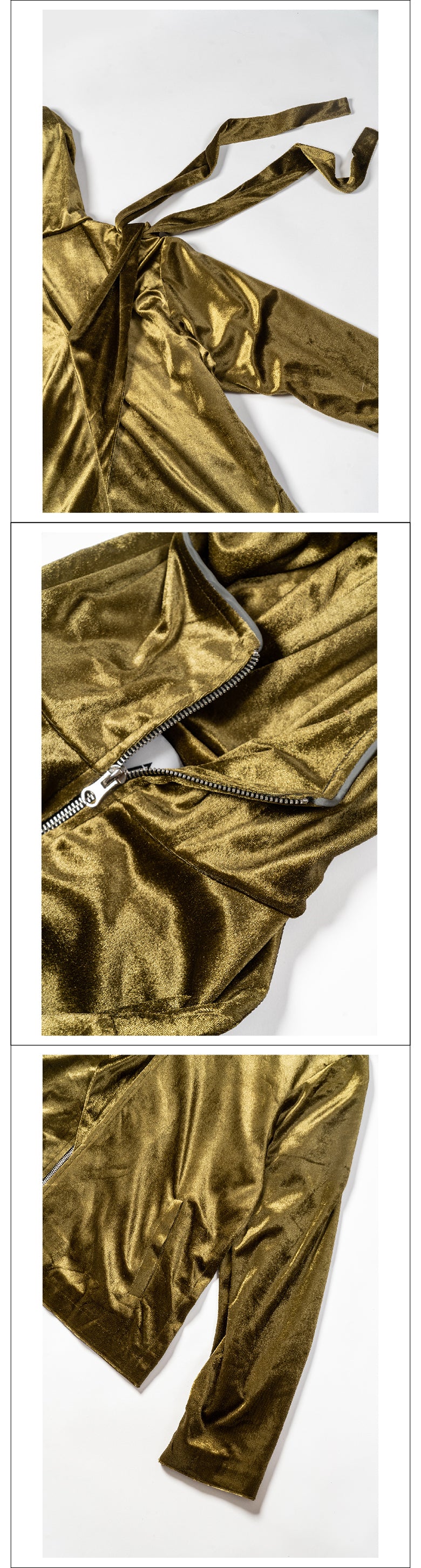 Golden strap angel hoodie