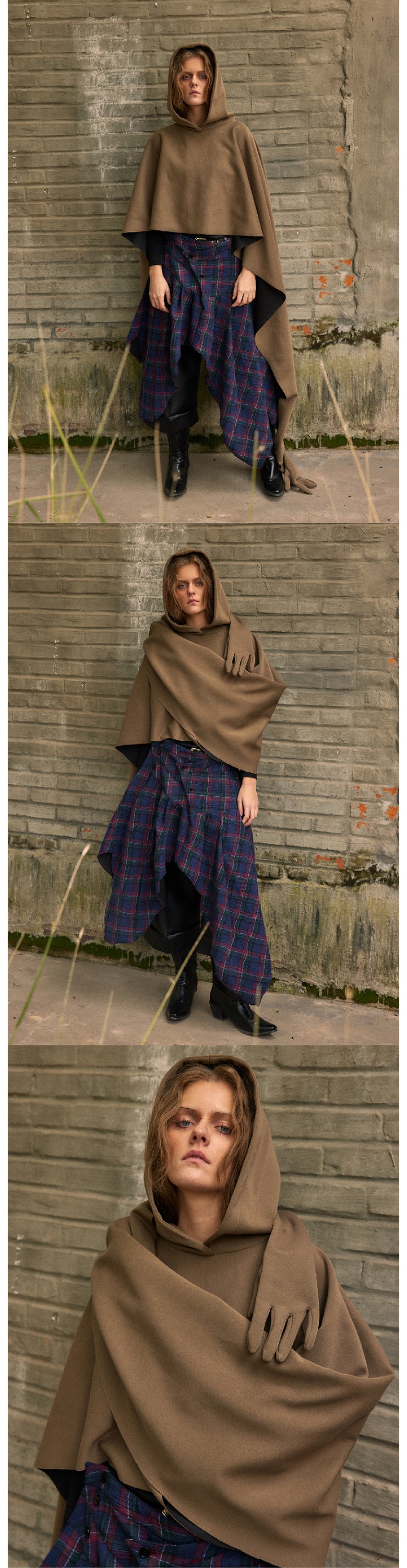 Gloves scarves  cloaks