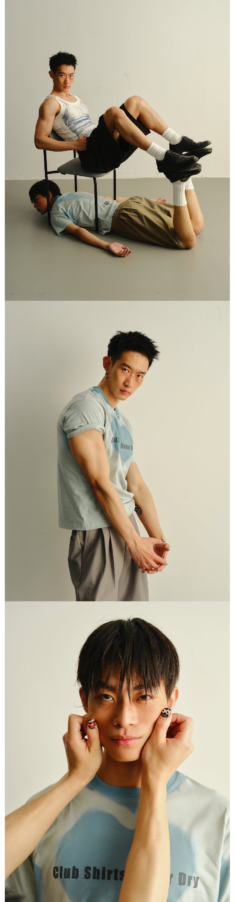 Axis Co branded Sweat Stained T-shirt