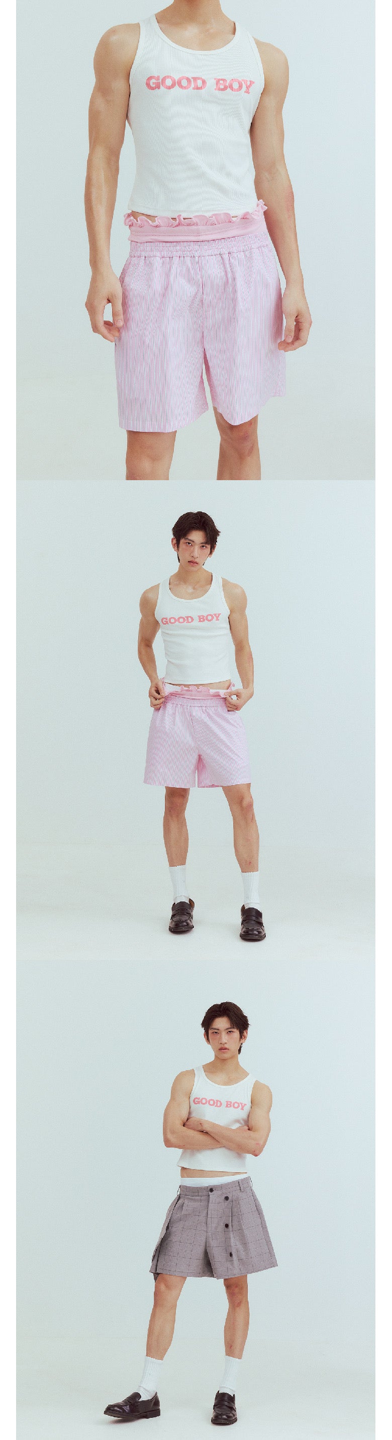 "Good Boy" pink vest