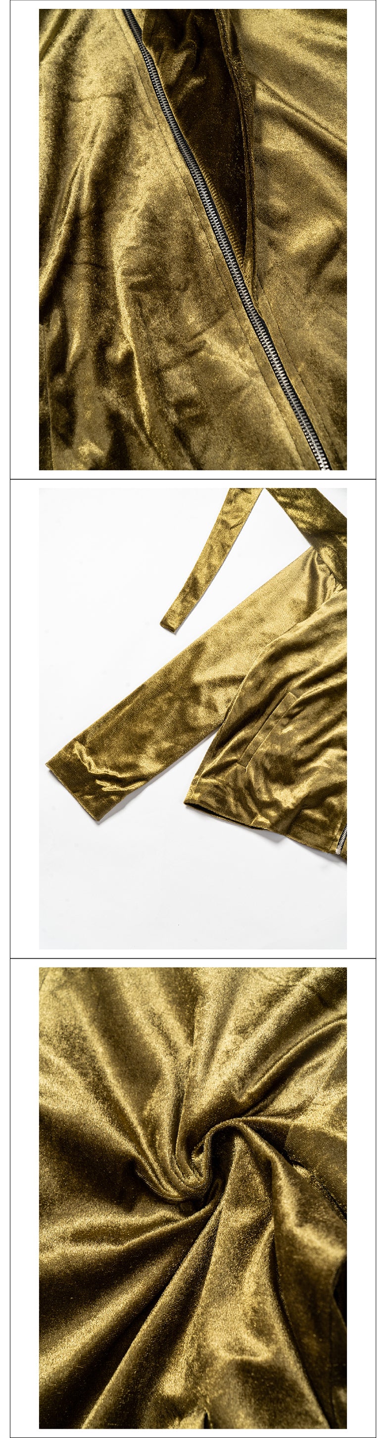 Golden strap angel hoodie