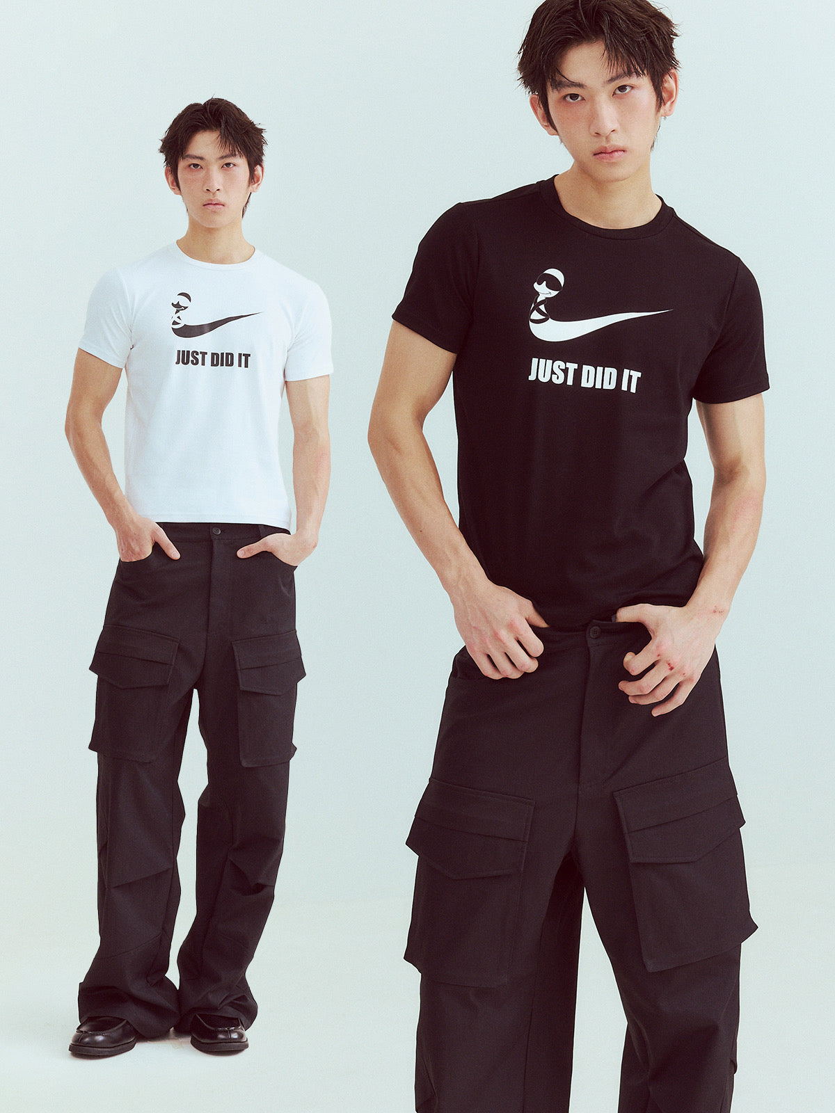 "I've done it" slim-fitting elastic T-shirt