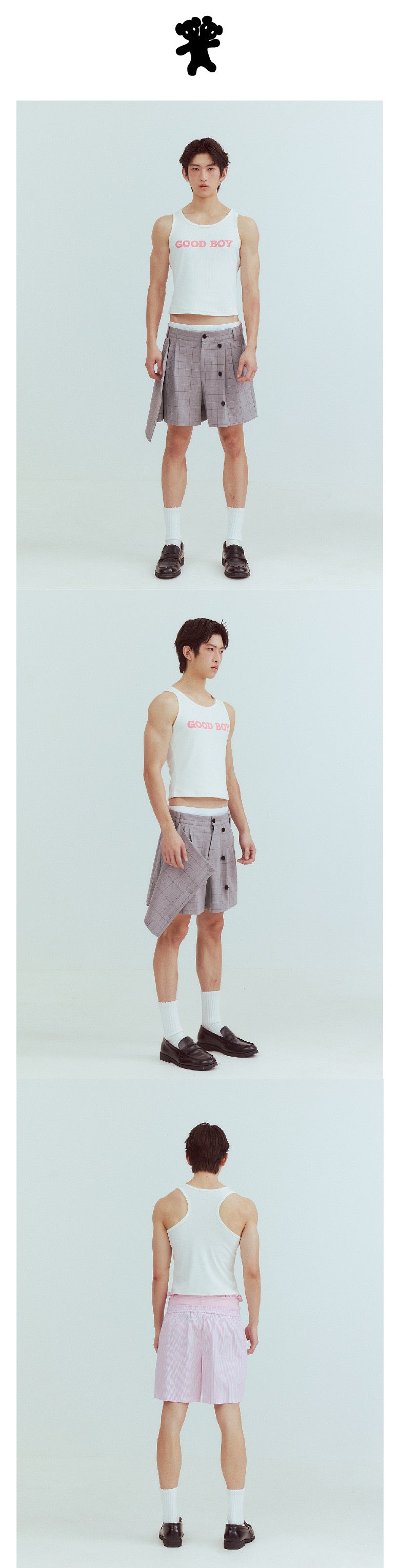 "Good Boy" pink vest