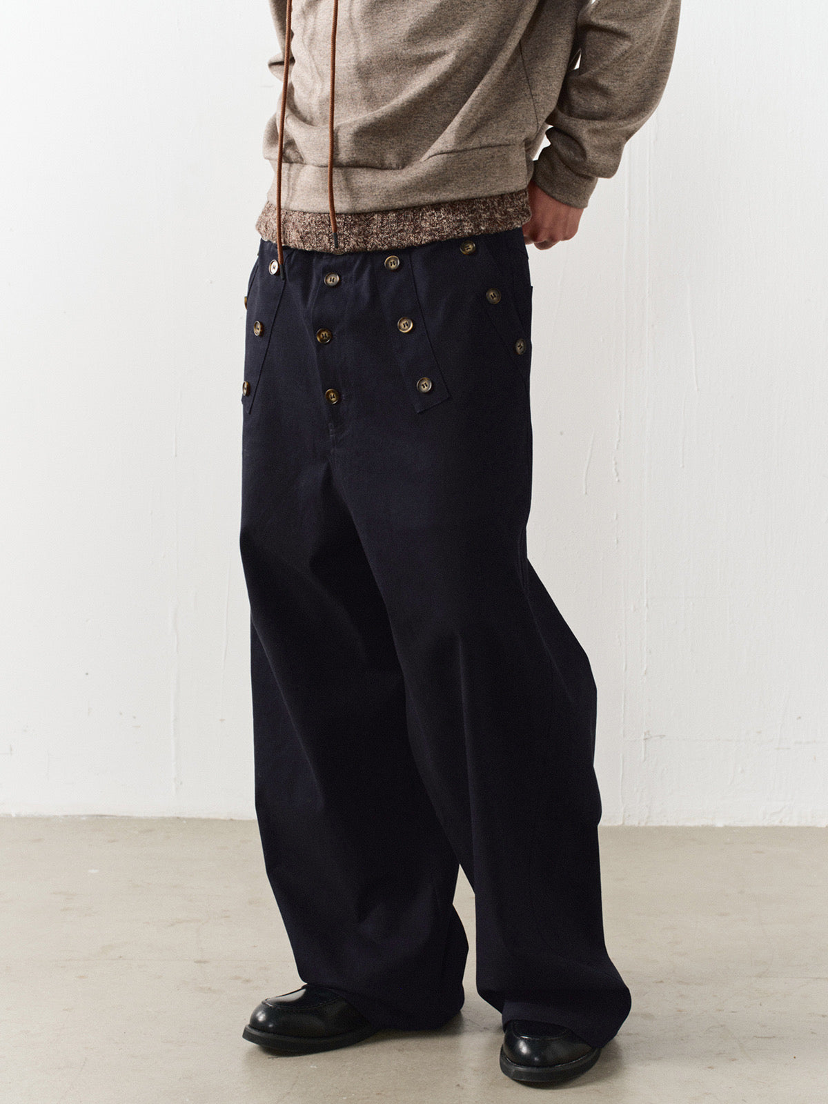 Double-layer cargo pants