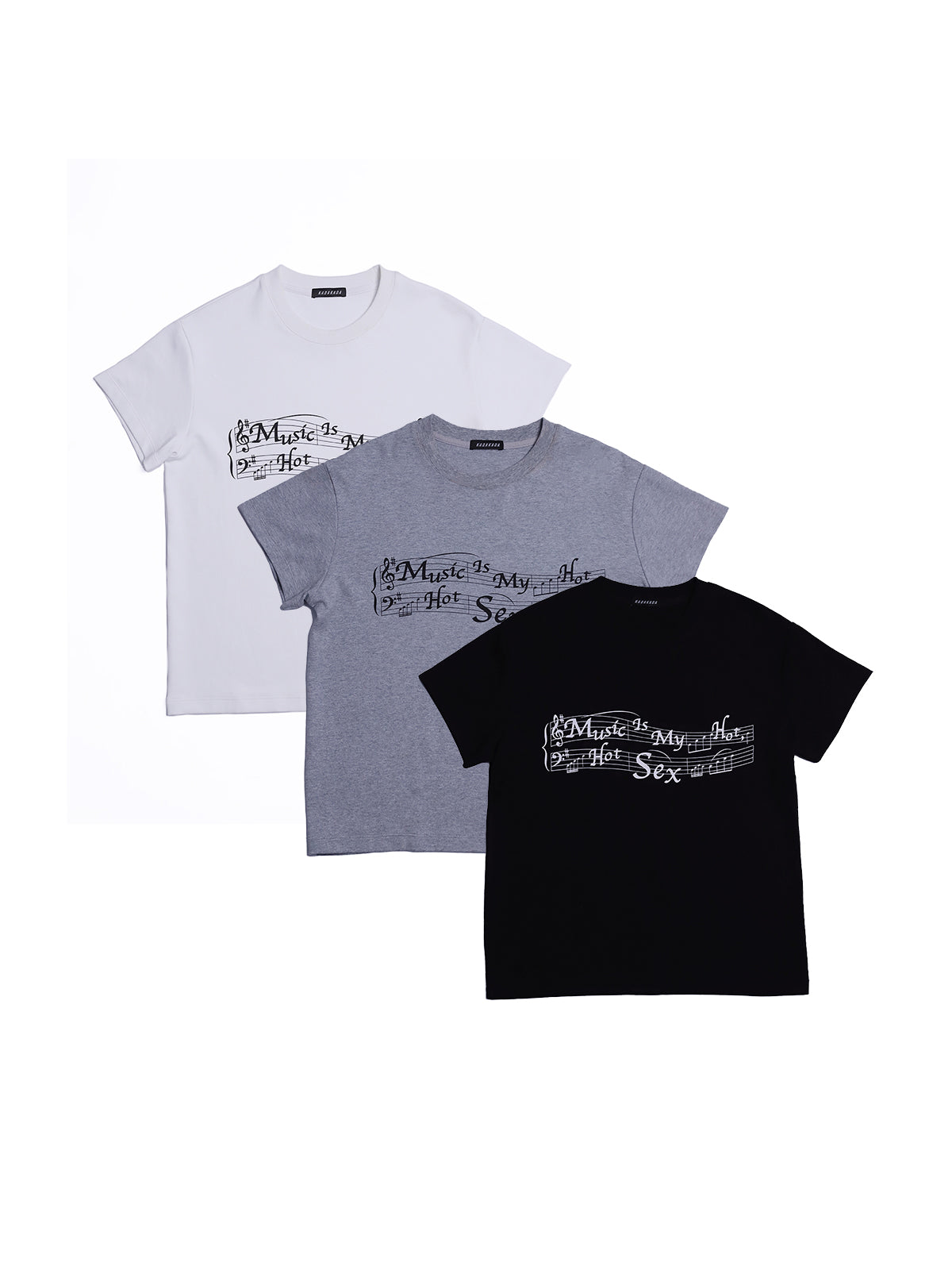 Score printed T-shirt