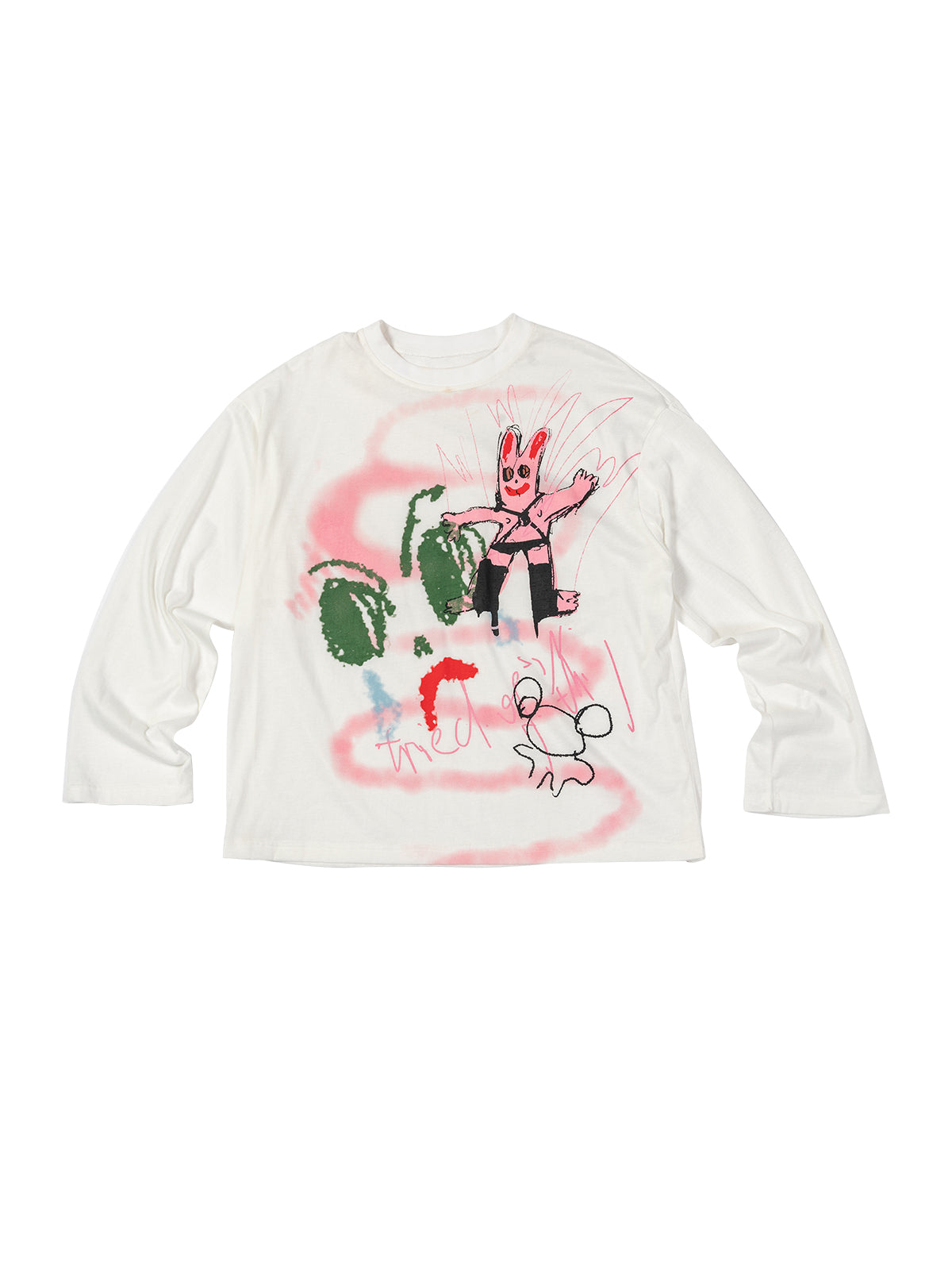 Graffiti SM Bear Long Sleeve T-shirt