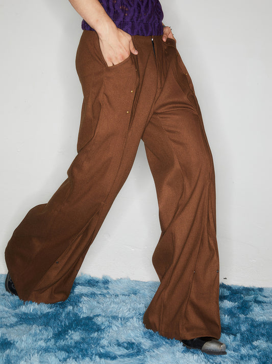 Workwear flared pants