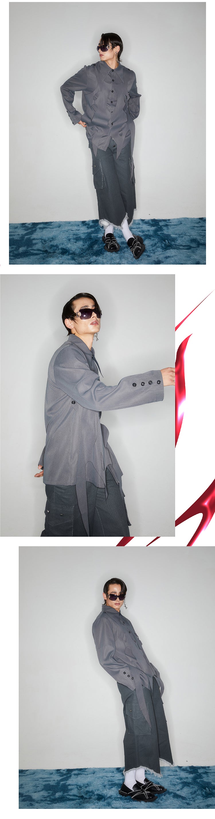 Alien Burnt Grey Shirt