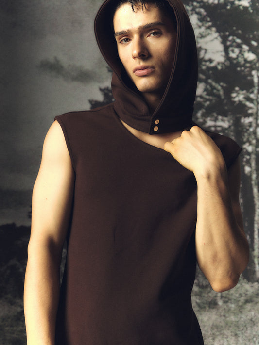 Hat Sleeveless T-shirt