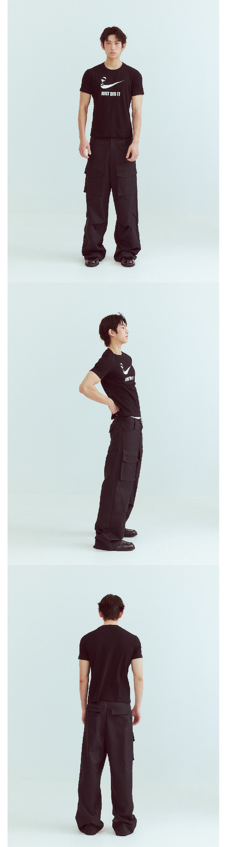 "I've done it" slim-fitting elastic T-shirt