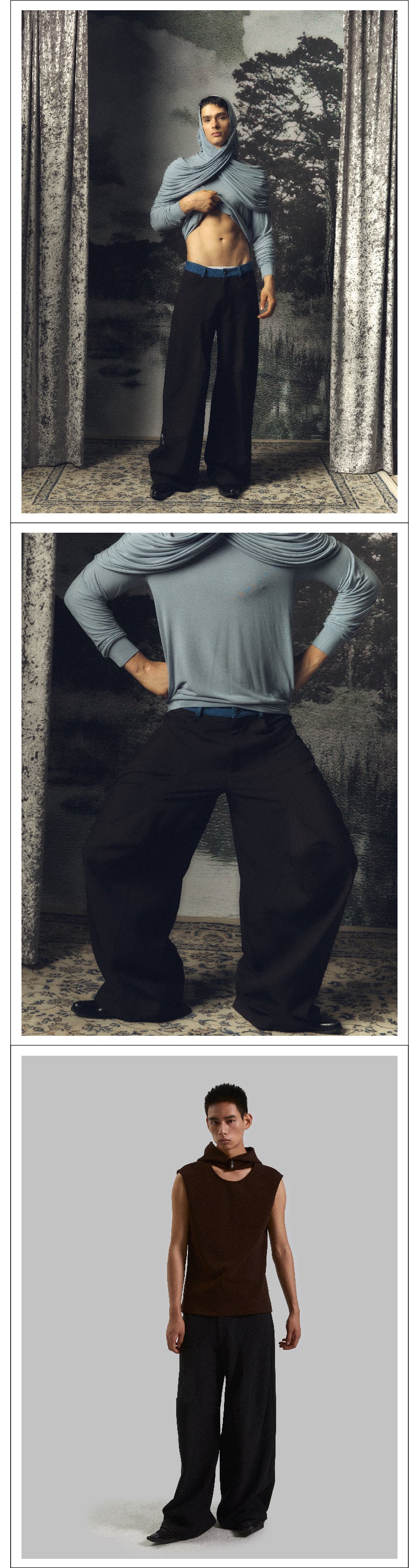 Alien suit shoulder pants leg pants