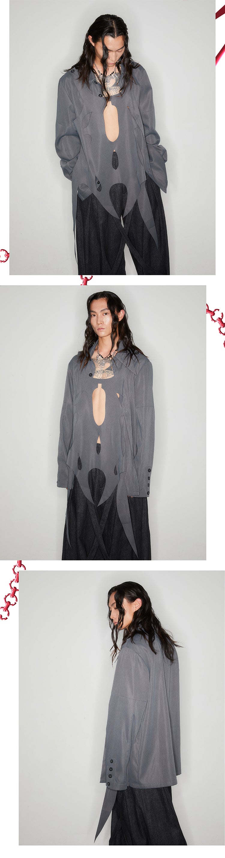 Alien Burnt Grey Shirt